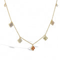 Léonide Multicolor Trèfle Necklace