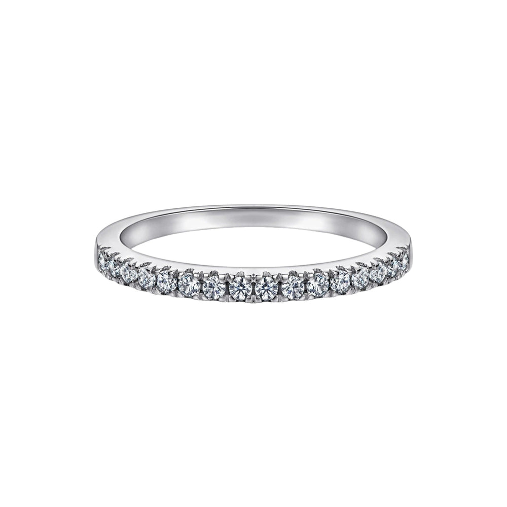 Adélaïde White Heart Ring Set