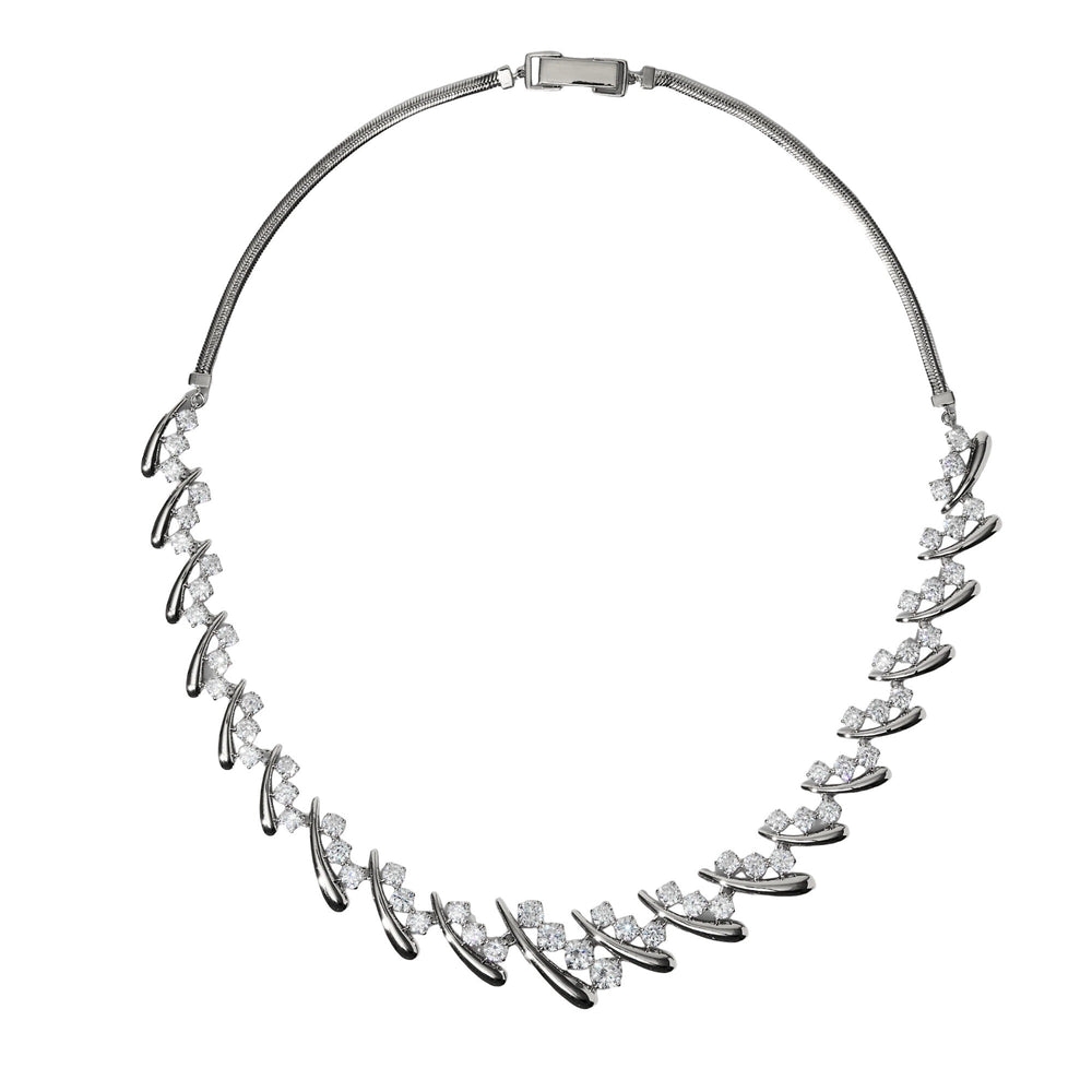 Agatha 14K Gold Curve Necklace