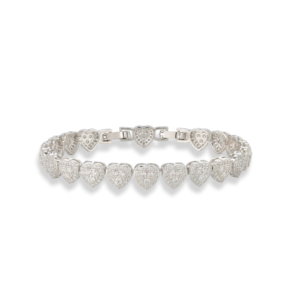 Alina 14K Gold Heart Bracelet