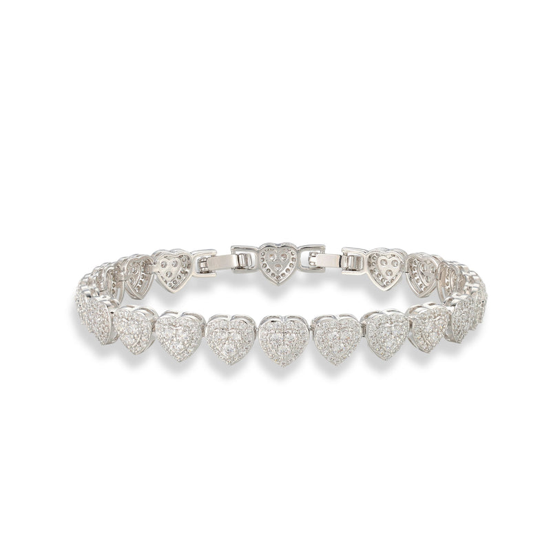 Alina 14K Gold Heart Bracelet