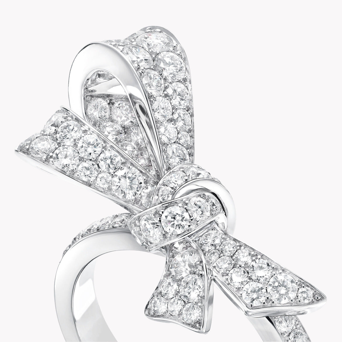 Gwénaelle White Butterfly Ring