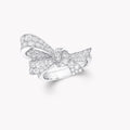 Gwénaelle White Butterfly Ring