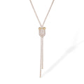 Alruna 14K Gold Round Tassel Necklace