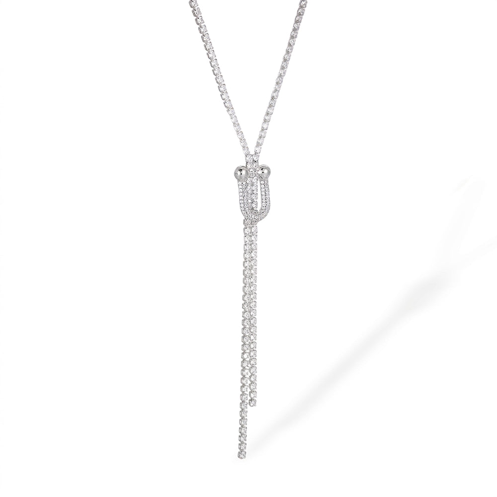 Alruna 14K Gold Round Tassel Necklace