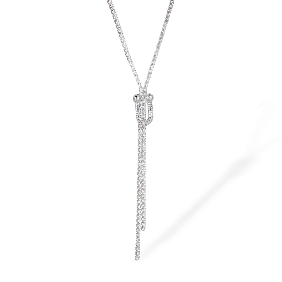 Alruna 14K Gold Round Tassel Necklace