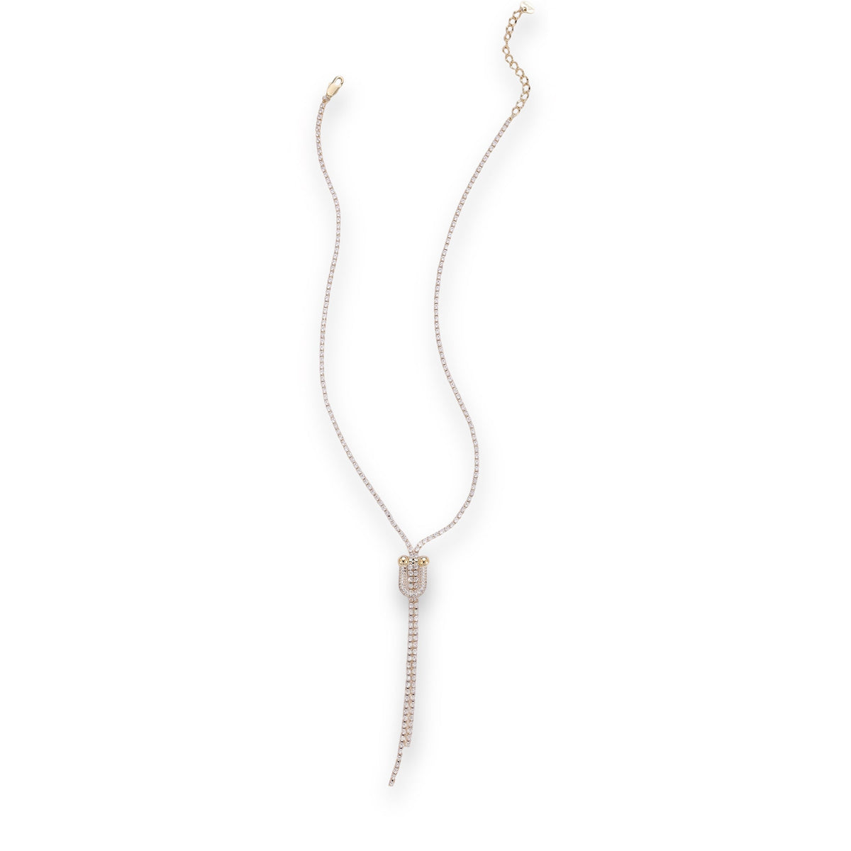 Alruna 14K Gold Round Tassel Necklace