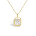 Amélina 14K Gold Zircon Necklace
