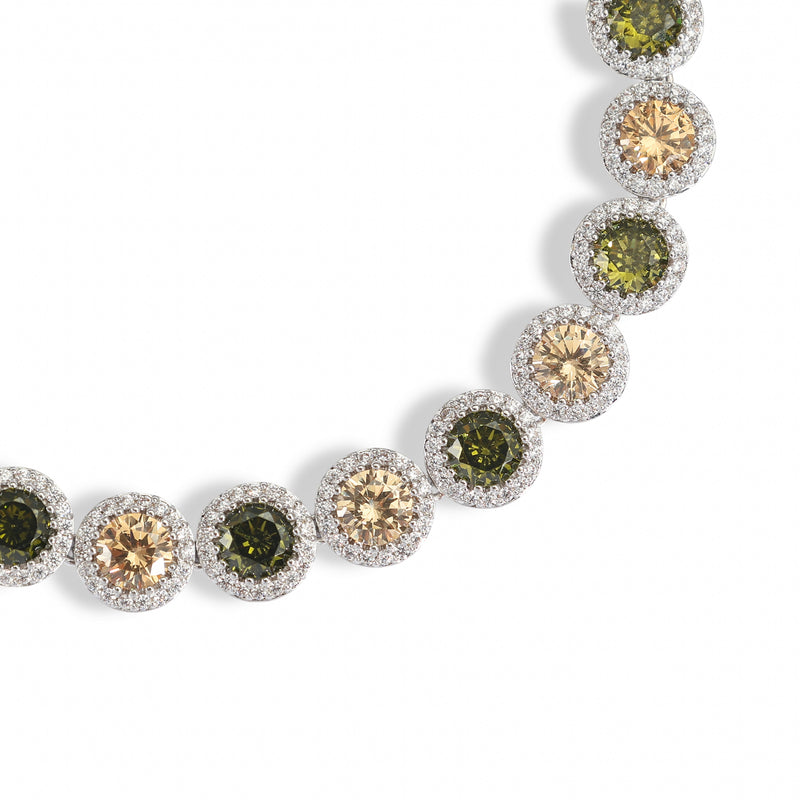 Anais Round Green Bracelet
