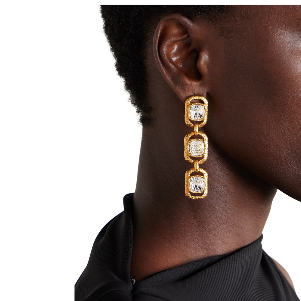 Anouk 14K Gold Cushion Earrings