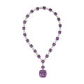 Arlena Purple Cushion Necklace