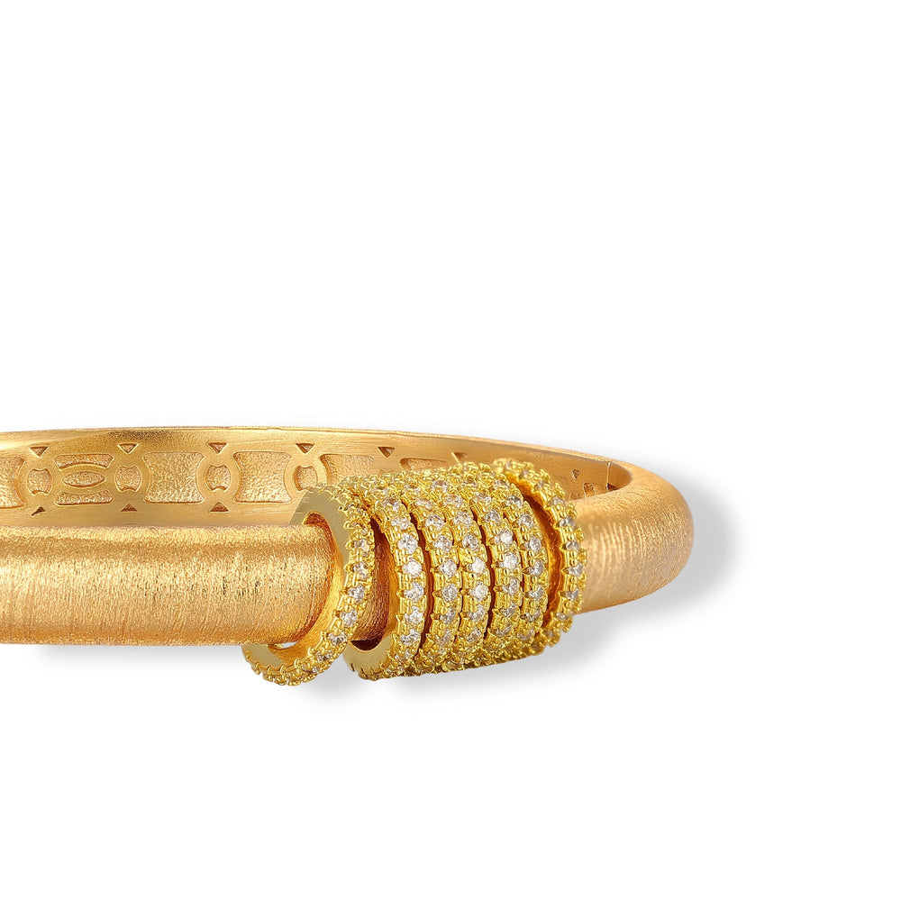 Azeline 18K Gold Multi-Ring Bangle