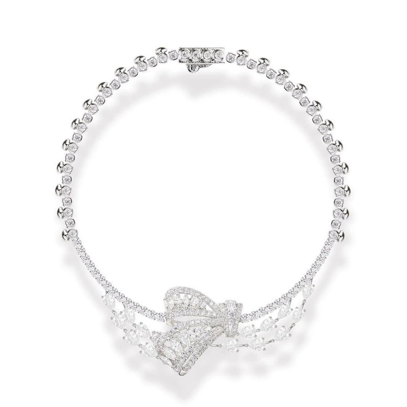 Basiline White Butterfly Bracelet