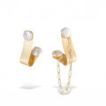 Beauté intérieure Baroque Pearl 18K Gold Earrings