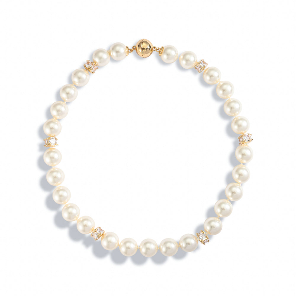 Blanc Nacré White Pearl  Necklace