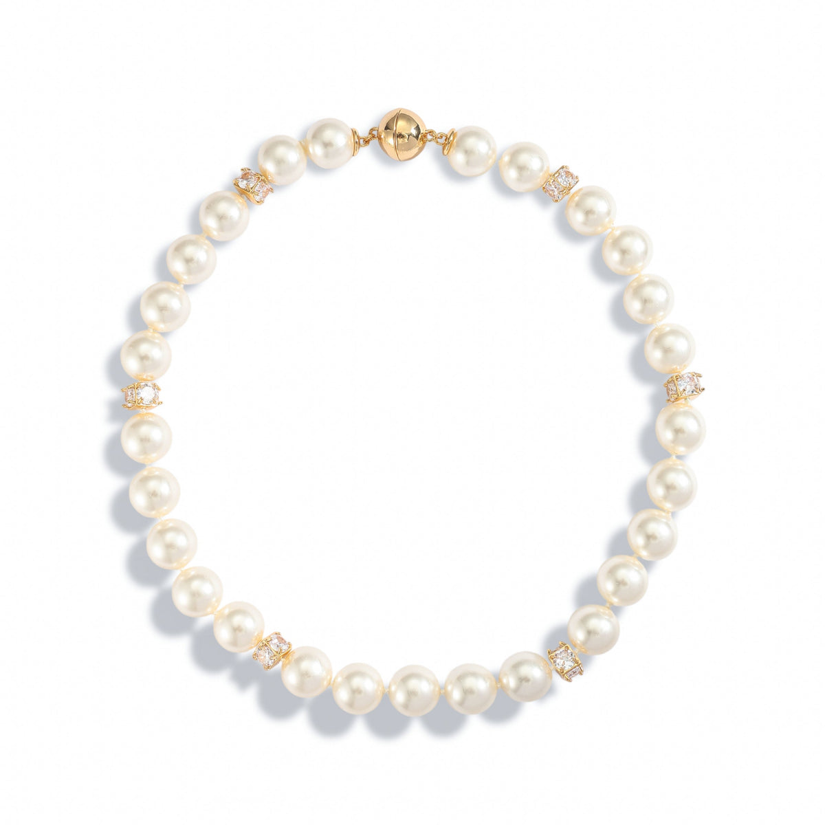 Blanc Nacré White Pearl  Necklace