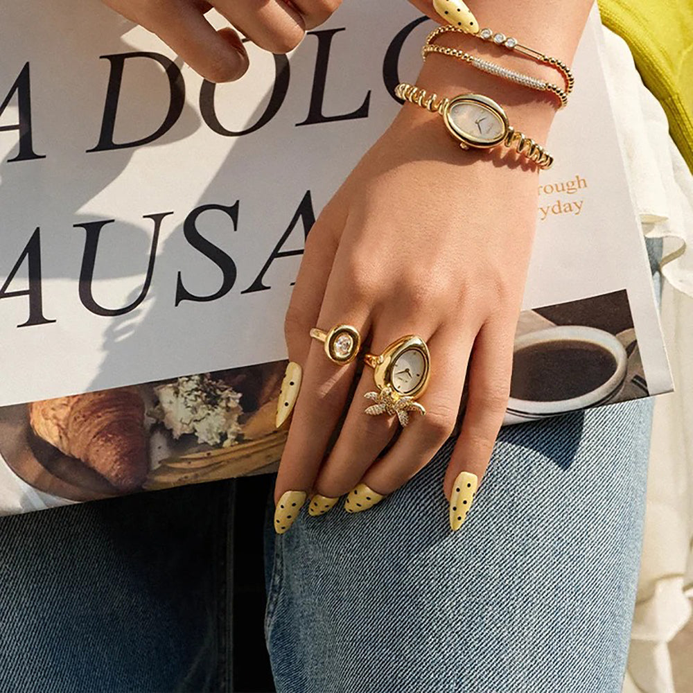 Bohémienne 18K Gold Butter Bun Ring