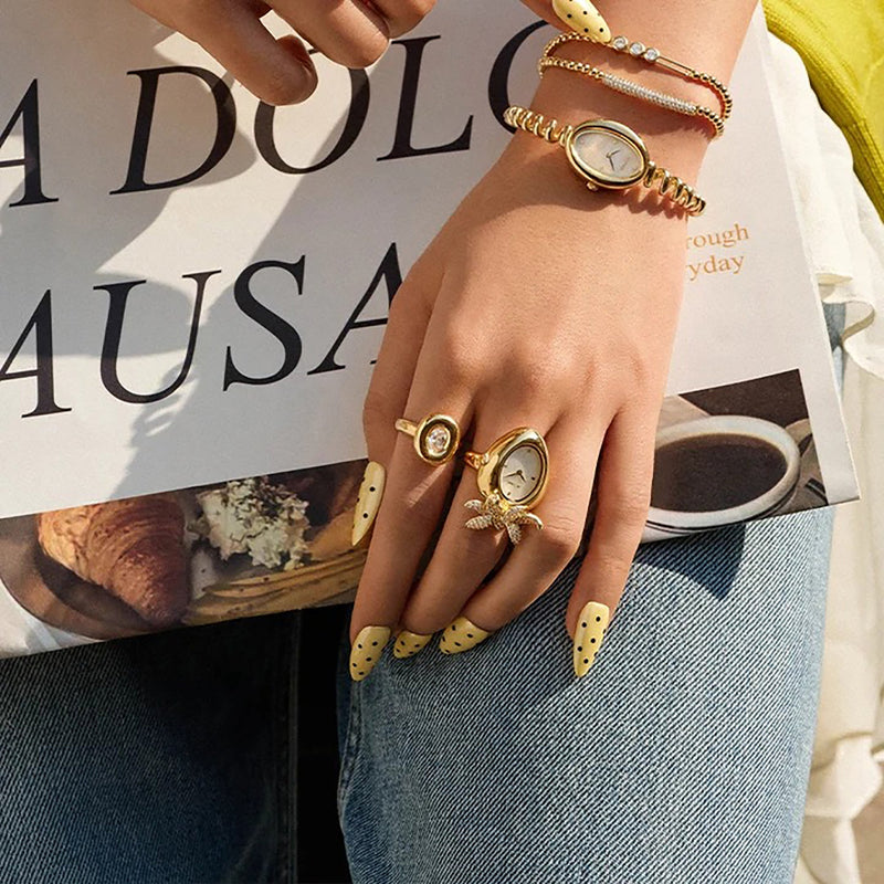 Bohémienne 18K Gold Butter Bun Ring