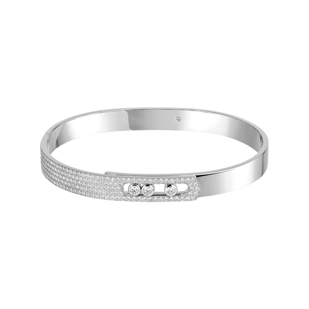 Brinhild 14K Gold Paperclip Bangle