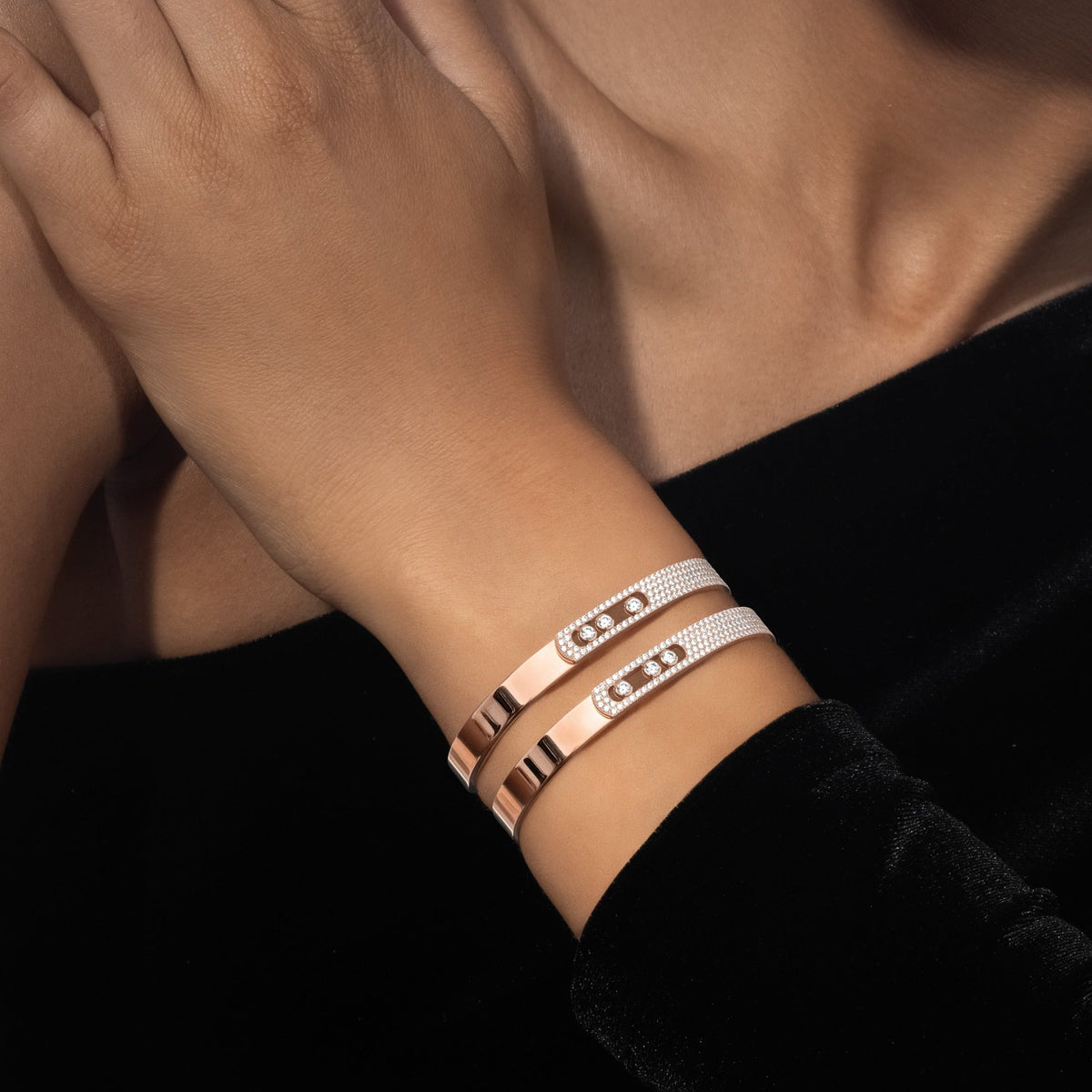 Brinhild 14K Gold Paperclip Bangle