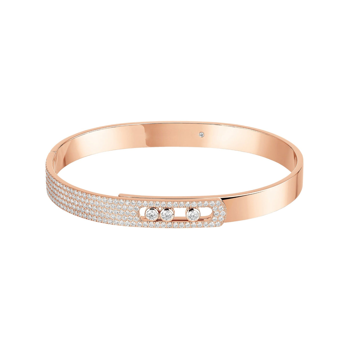 Brinhild 14K Gold Paperclip Bangle