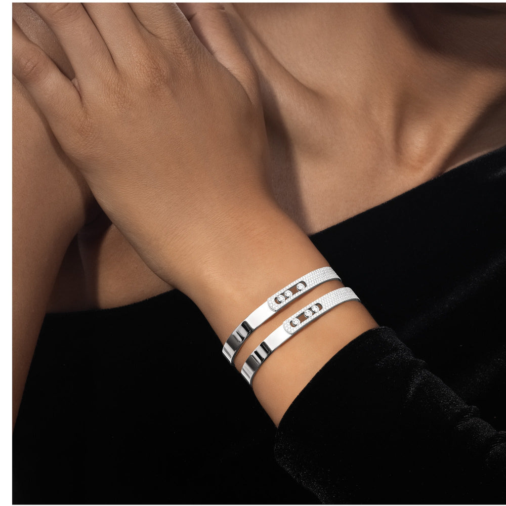 Brinhild 14K Gold Paperclip Bangle