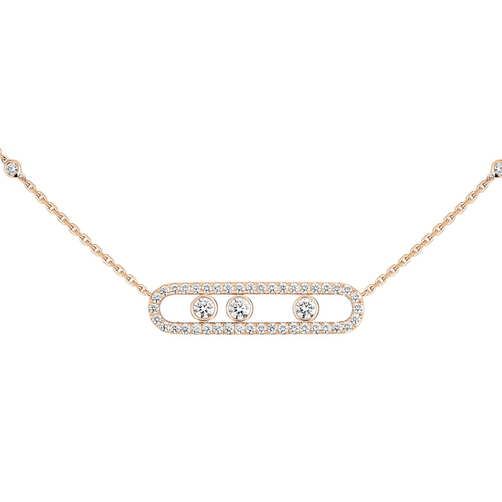 Brinhild 14K Gold Paperclip Necklace