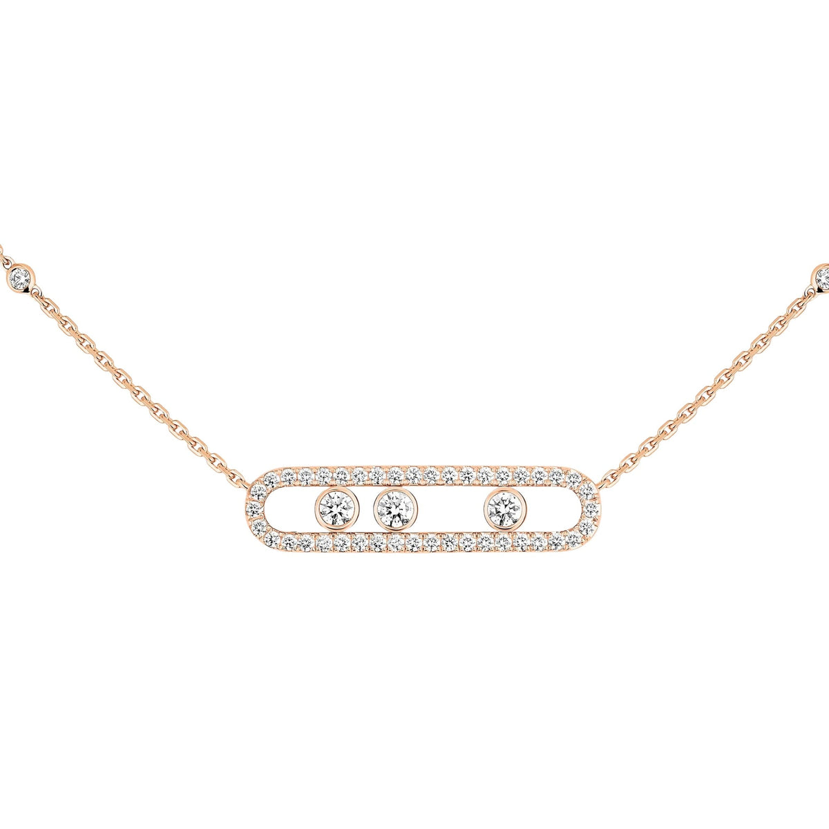 Brinhild 14K Gold Paperclip Necklace
