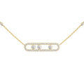 Brinhild 14K Gold Paperclip Necklace