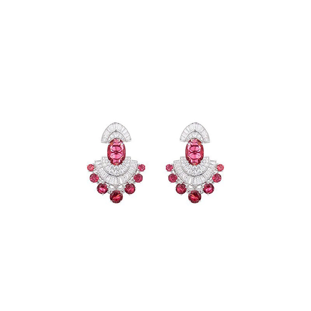 Brunrun Fan Drop Earrings
