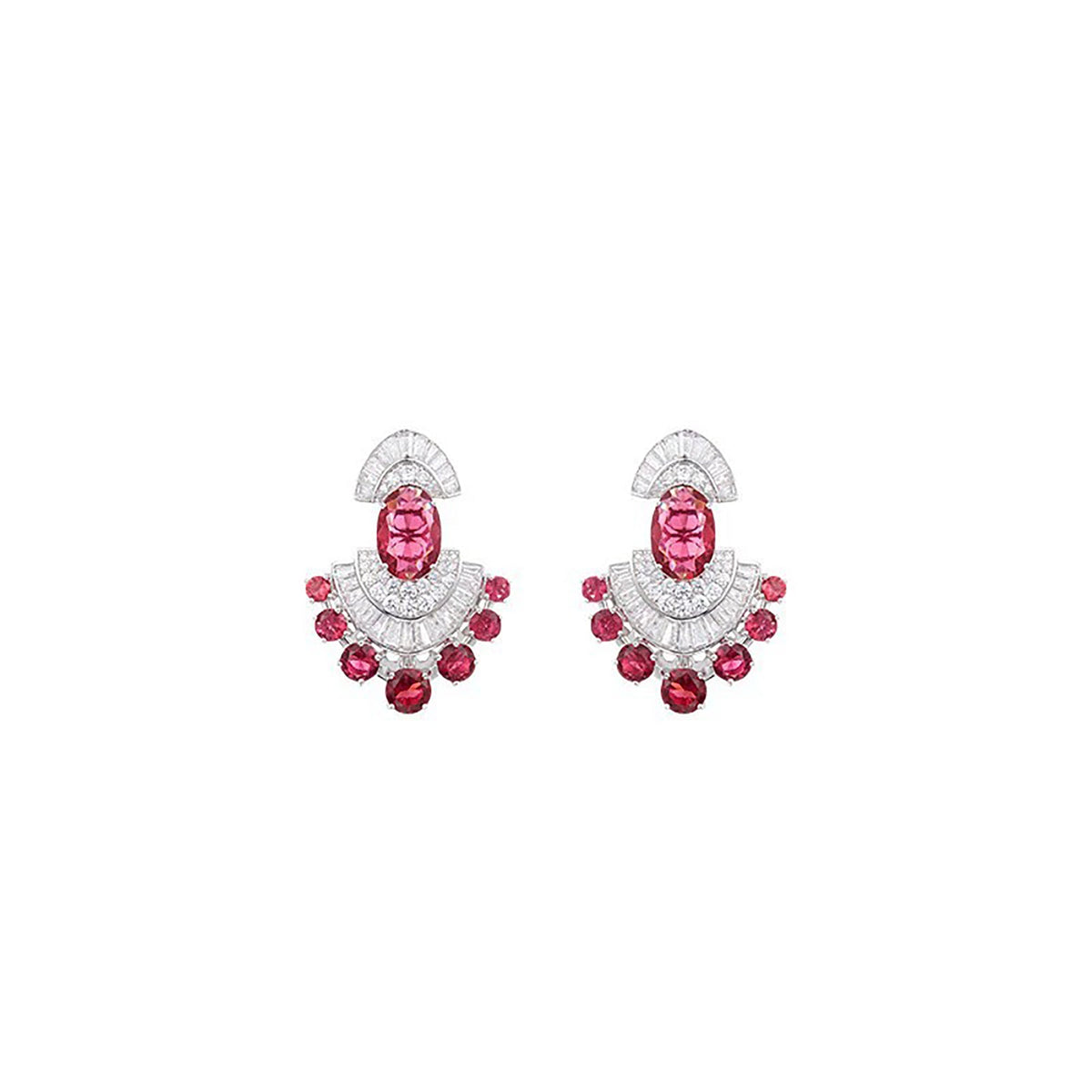 Brunrun Fan Drop Earrings