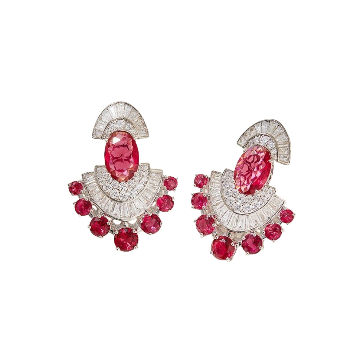 Brunrun Fan Drop Earrings