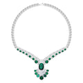 Brunrun Geometric Fan Necklace
