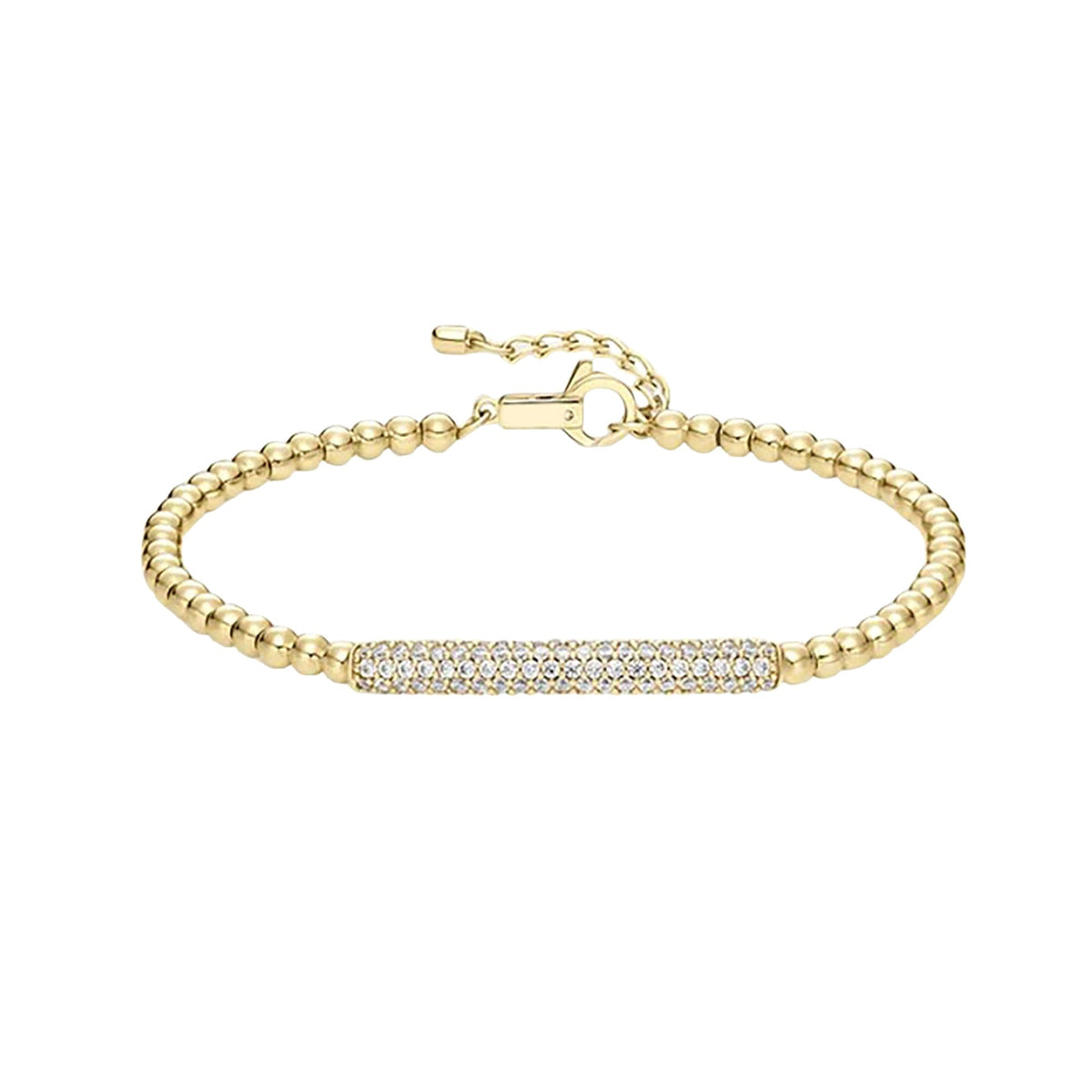 Callianne 14K Gold Bun Bracelet