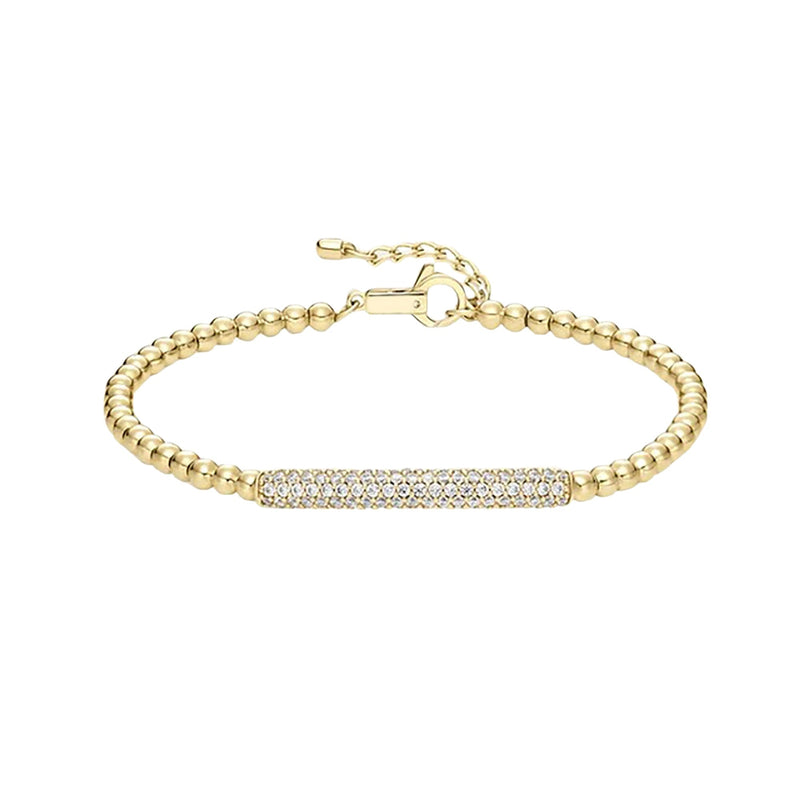 Callianne 14K Gold Bun Bracelet