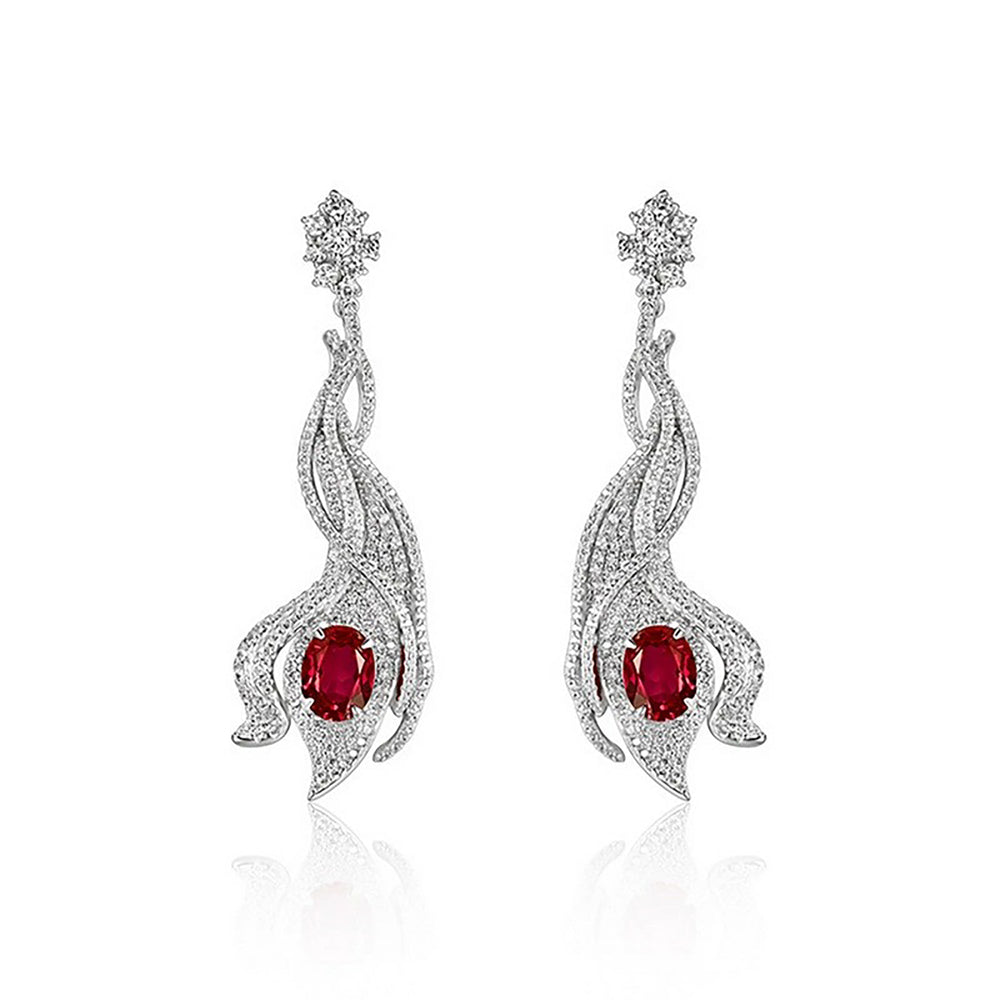 Camillia Leaf Earrings