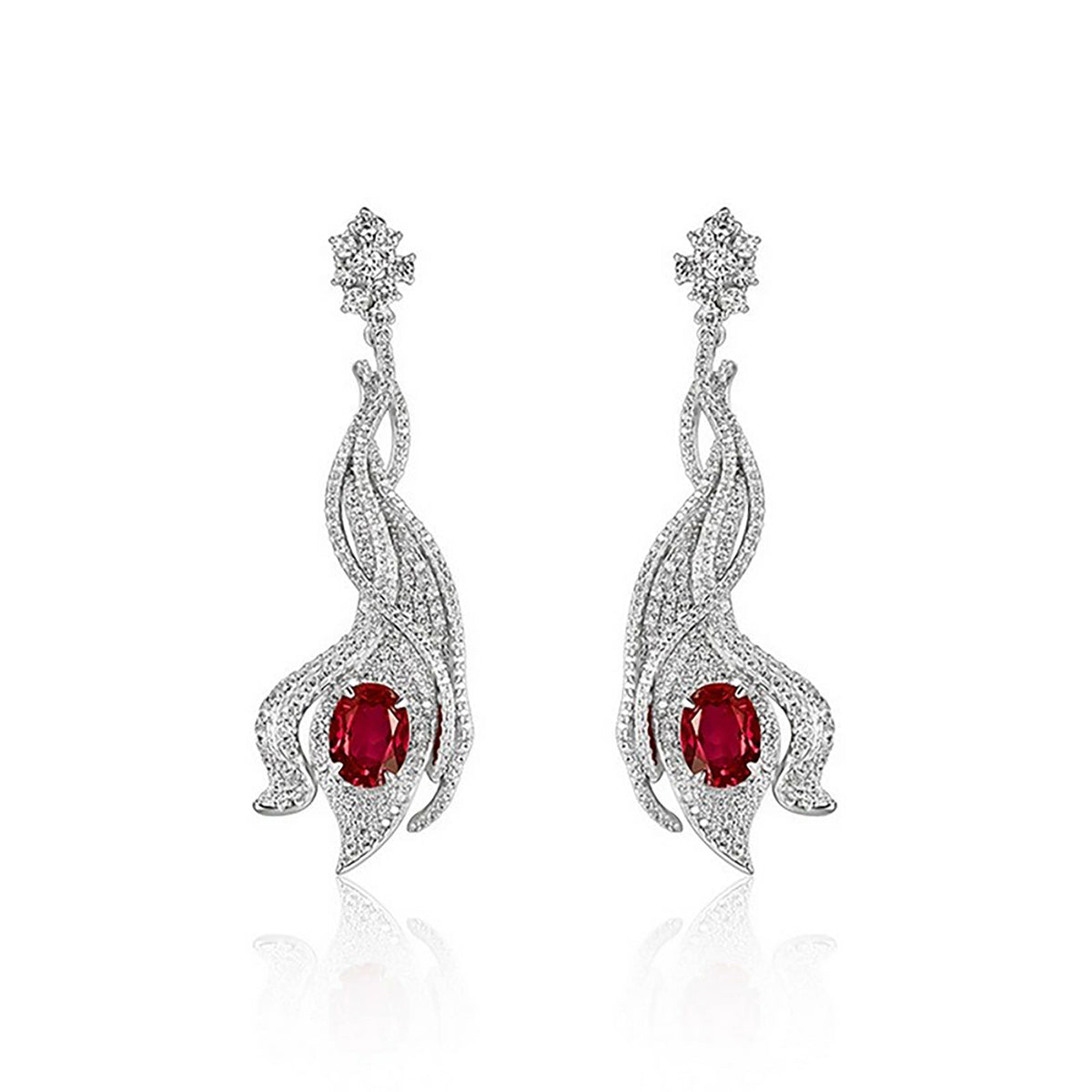 Camillia Leaf Earrings