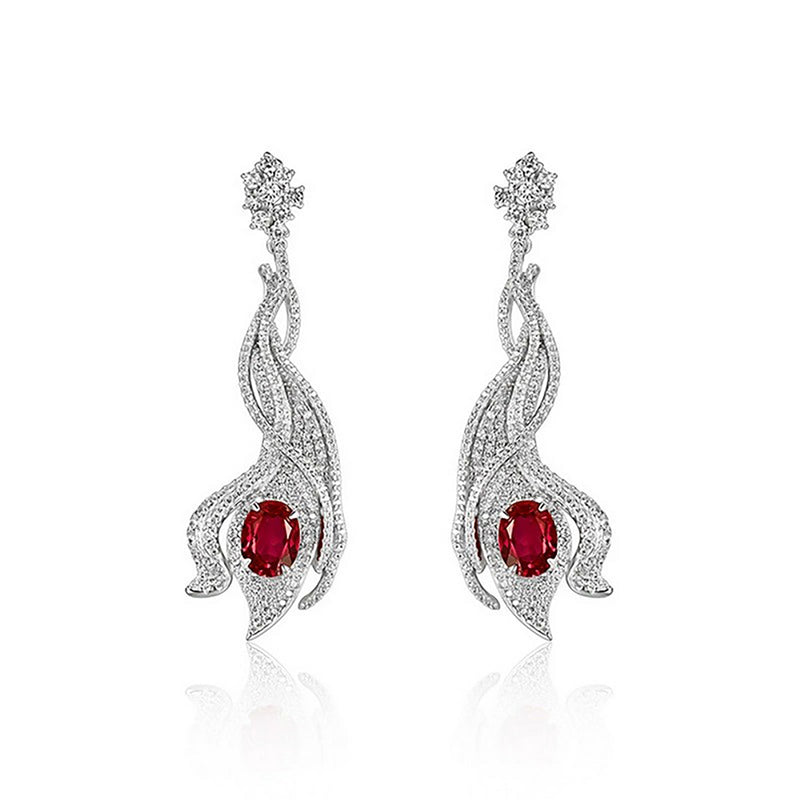 Camillia Leaf Earrings