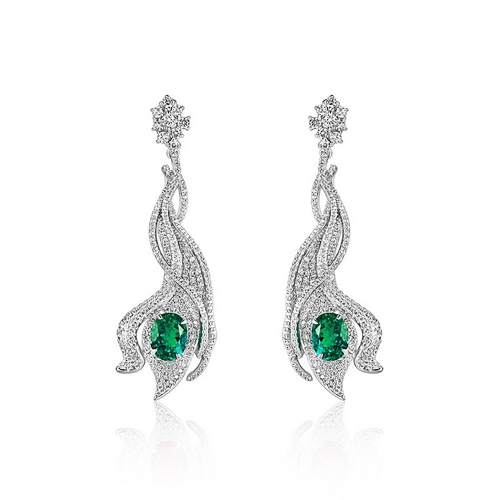 Camillia Leaf Earrings