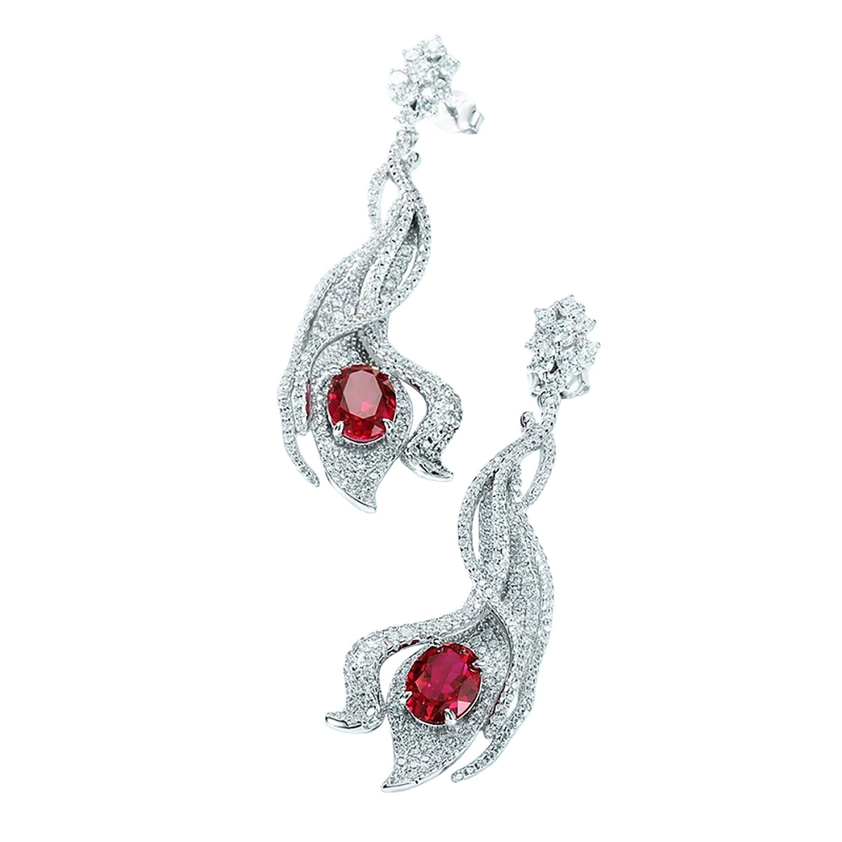 Camillia Leaf Earrings