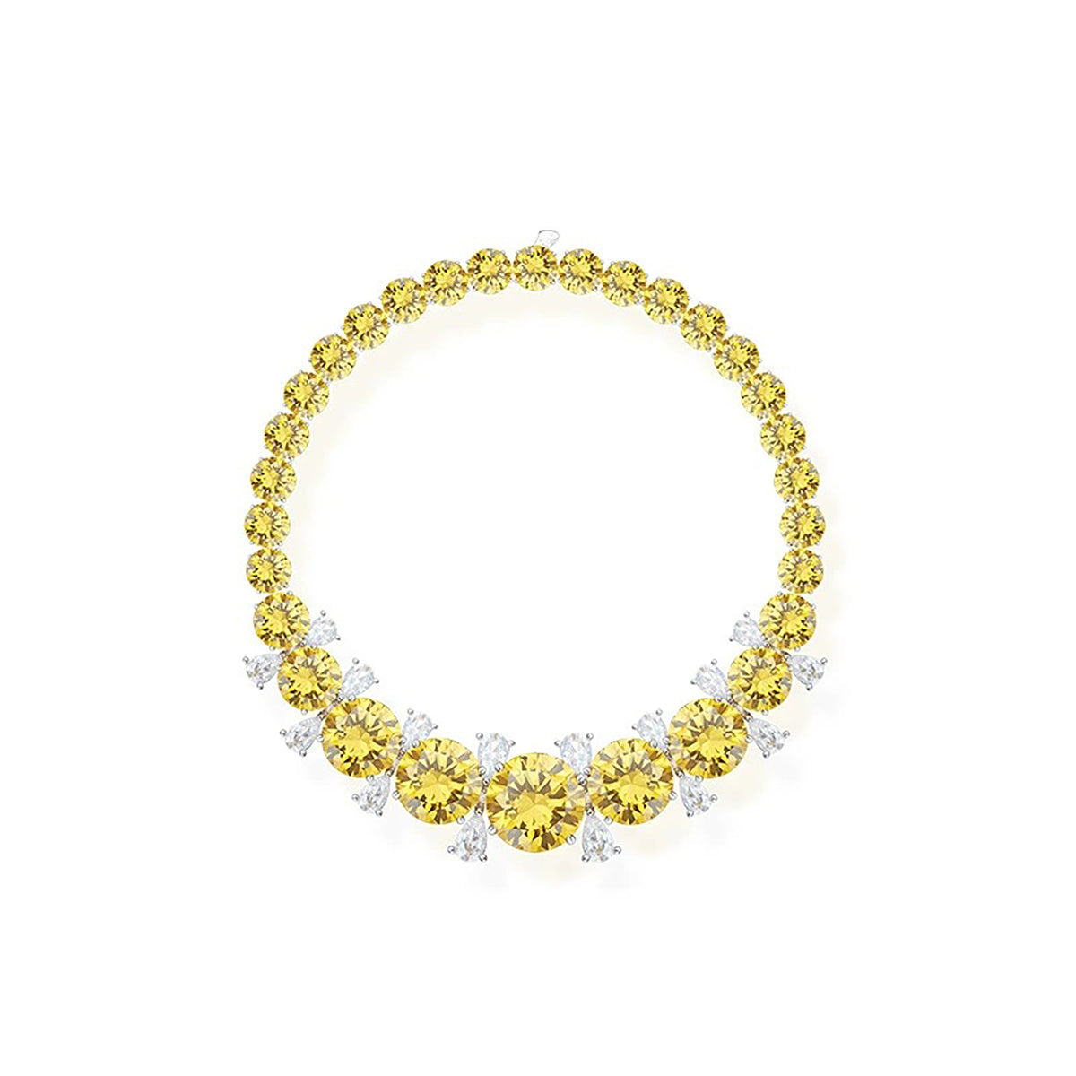 Cantal Yellow Round Bracelet