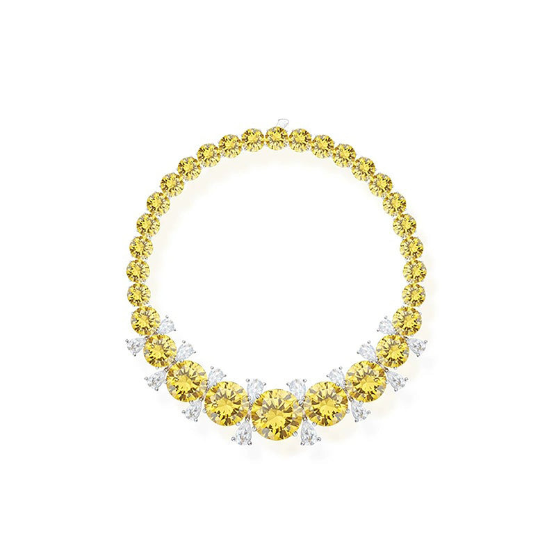 Cantal Yellow Round Bracelet