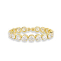 Carla 14K Gold Round Tennis Bracelet