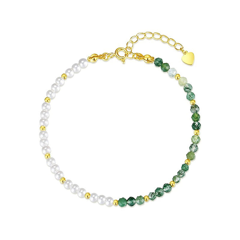 Cécilienne Round Moss Bracelet