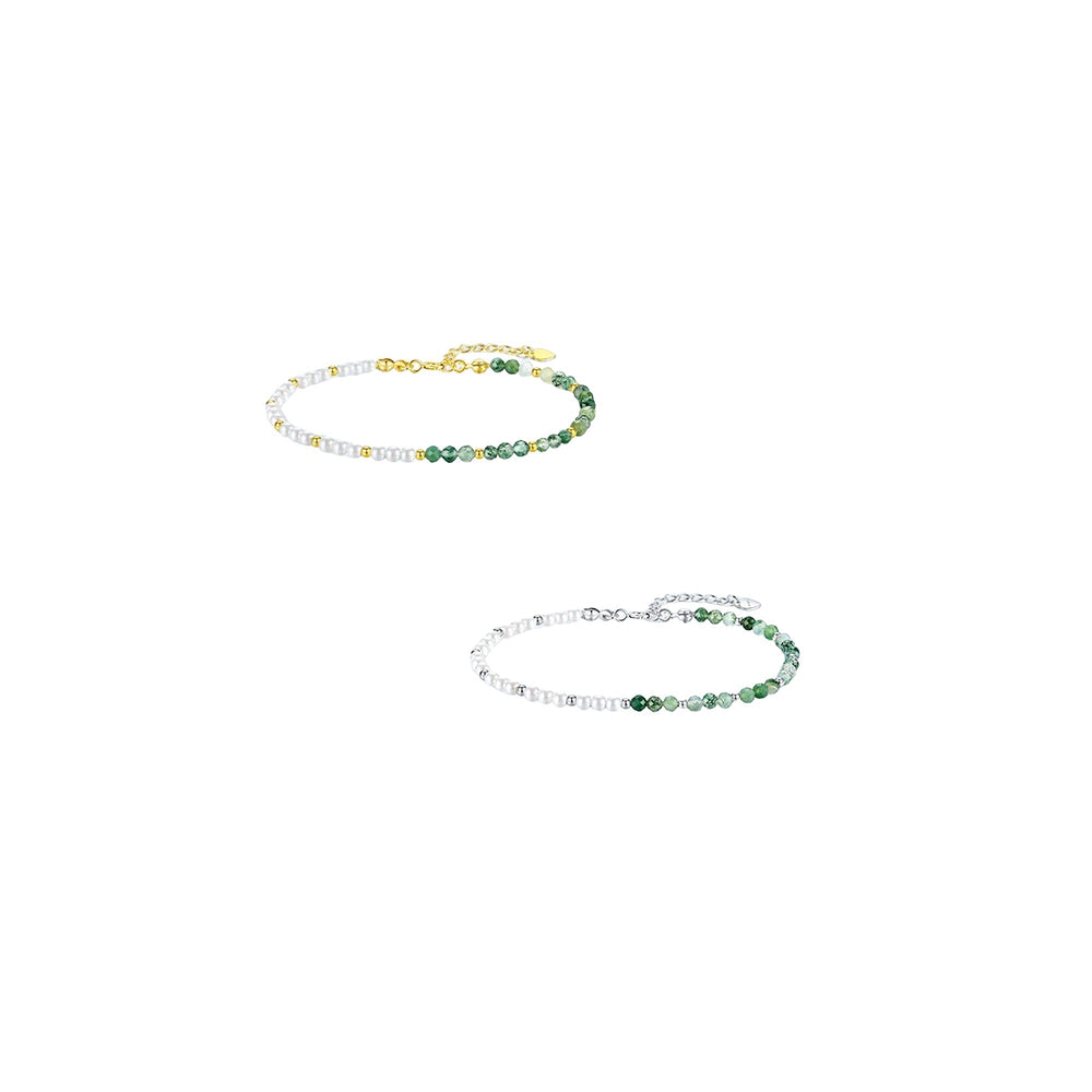 Cécilienne Round Moss Bracelet