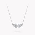 Celastrina White Butterfly Necklace