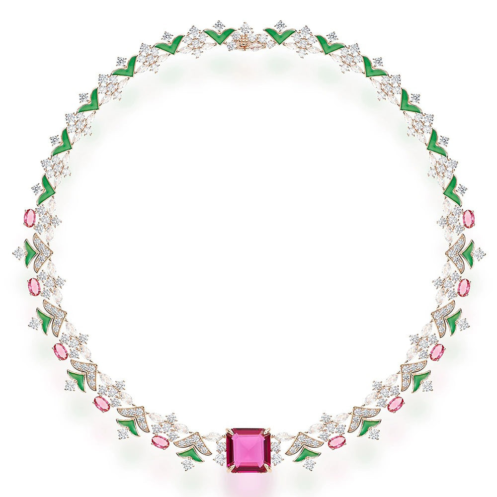 Célia Multicolor Tree Necklace