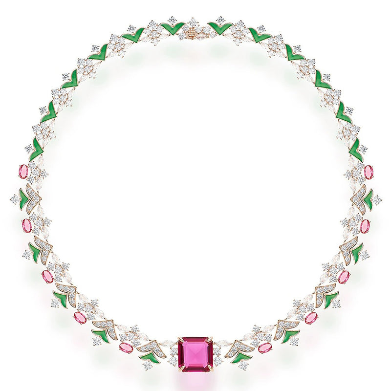 Célia Multicolor Tree Necklace