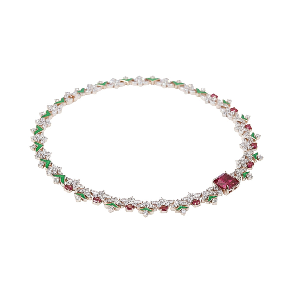 Célia Multicolor Tree Necklace