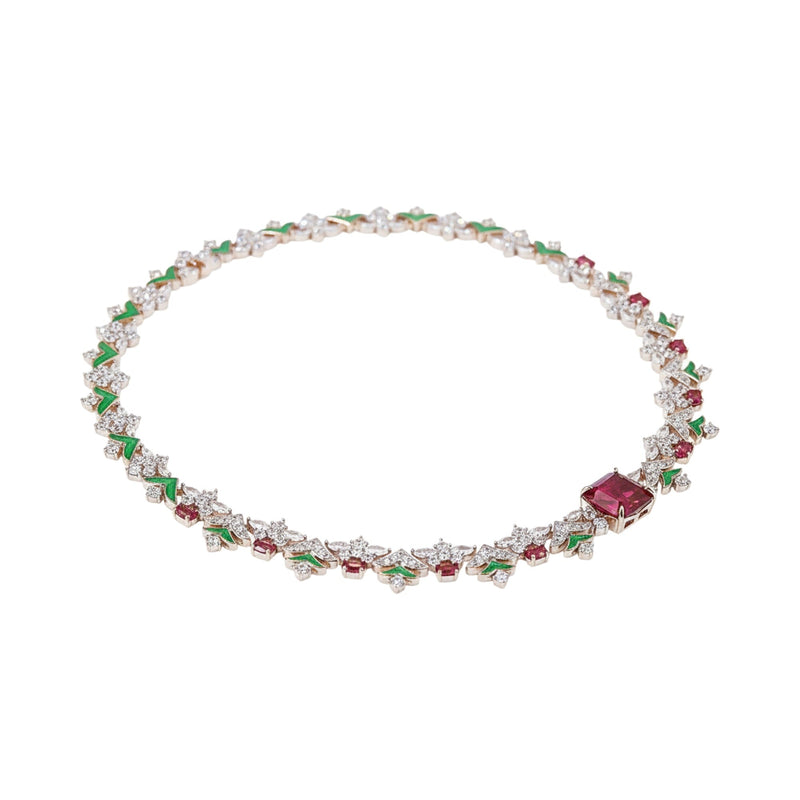 Célia Multicolor Tree Necklace
